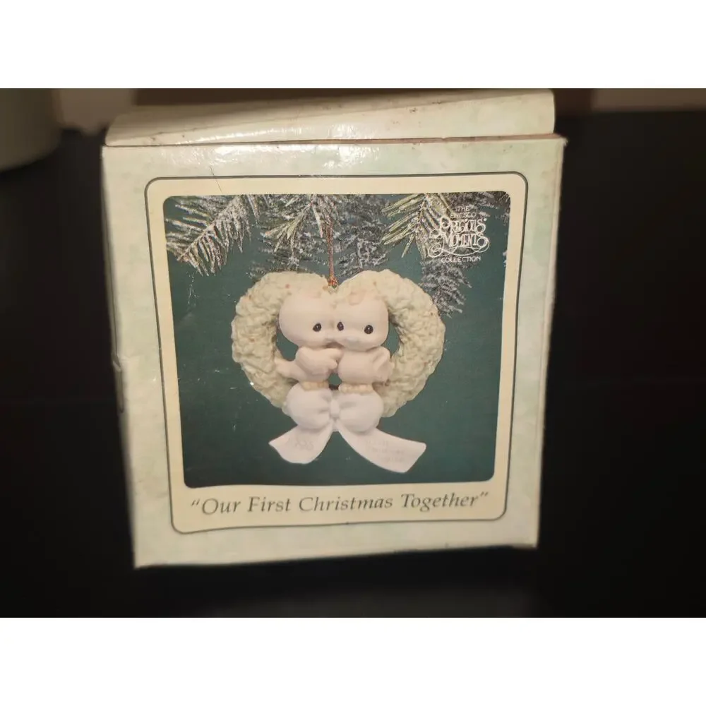Precious Moments Our First Christmas Together 1995 Ornament Enesco 142700